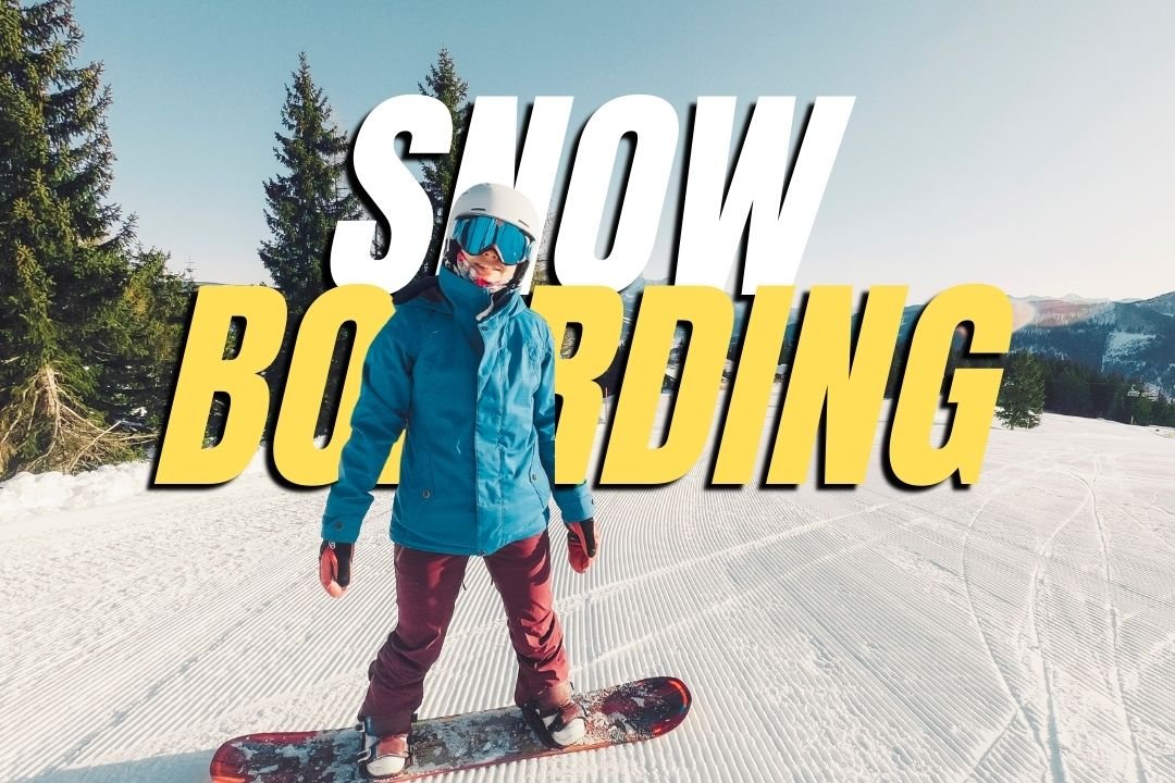 Snowboarding in manali